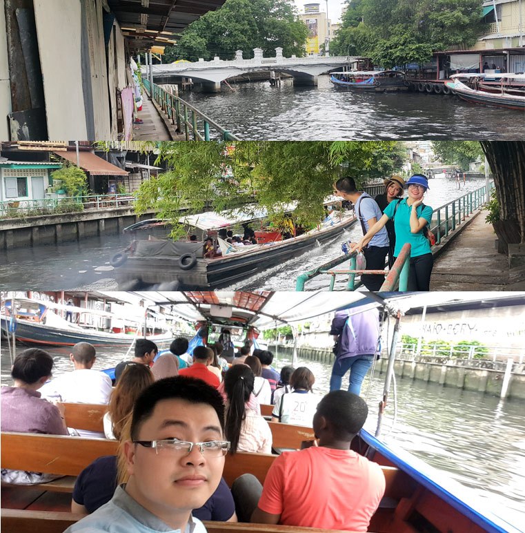 Di chuyển bằng thuyền bus trong nội đô Bangkok