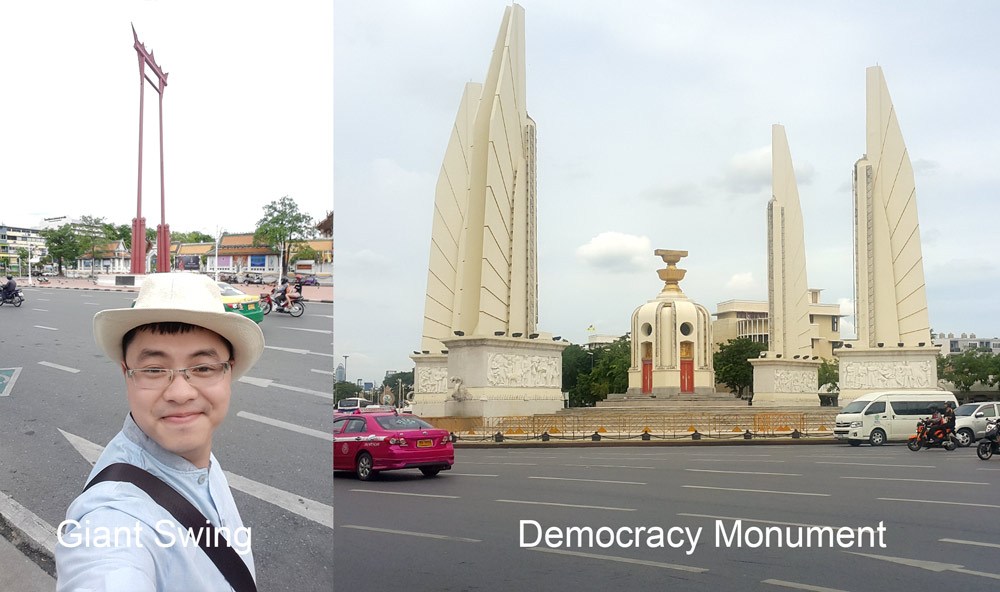 Giant Swing and Democracy Monument