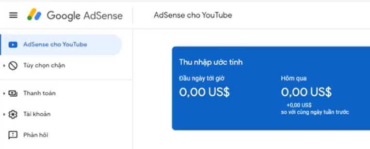 adsense youtube