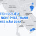 Phân tích dữ liệu người nghe phát thanh trên web năm 2022